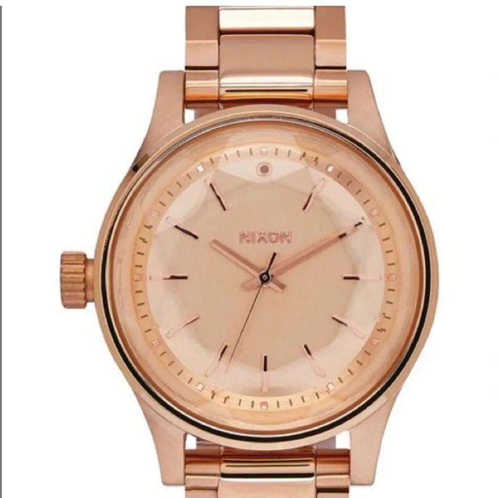 Nixon Rose Gold Women's Bracelet Watch